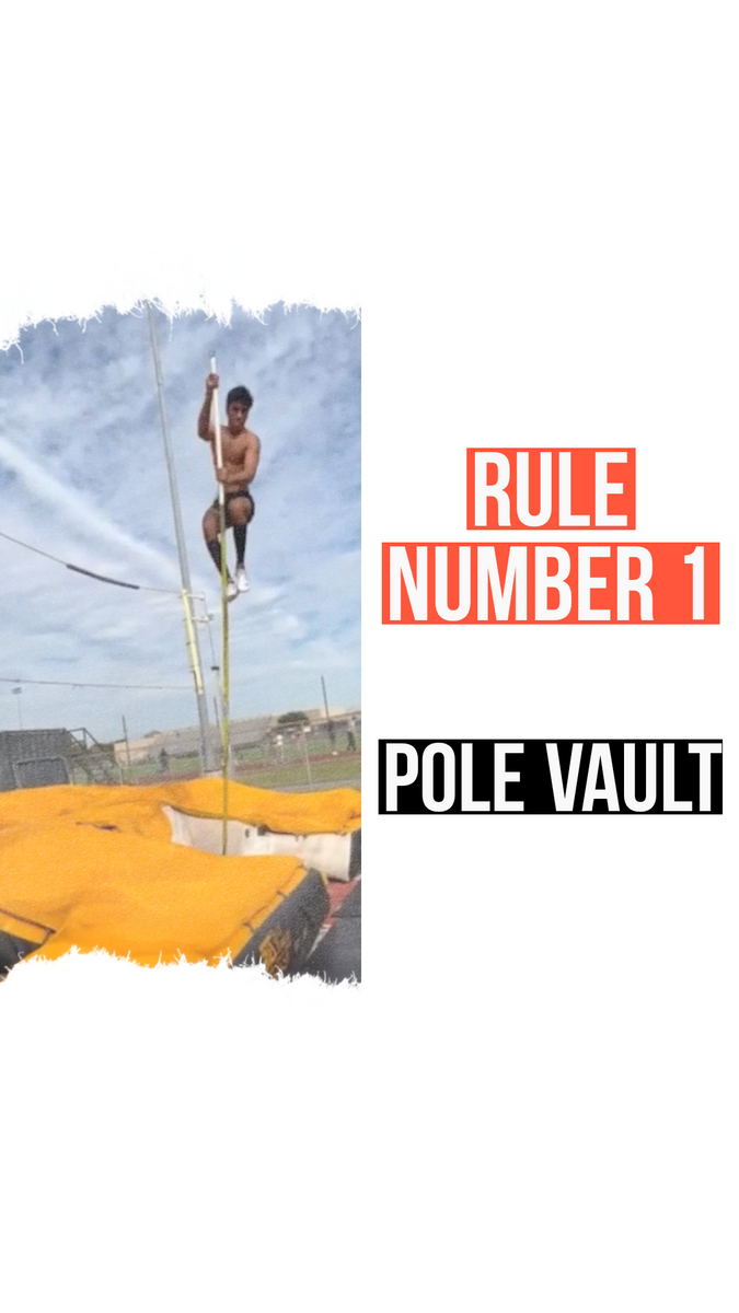Rule Number 1 In the Pole Vault Team Hoot Pole Vault