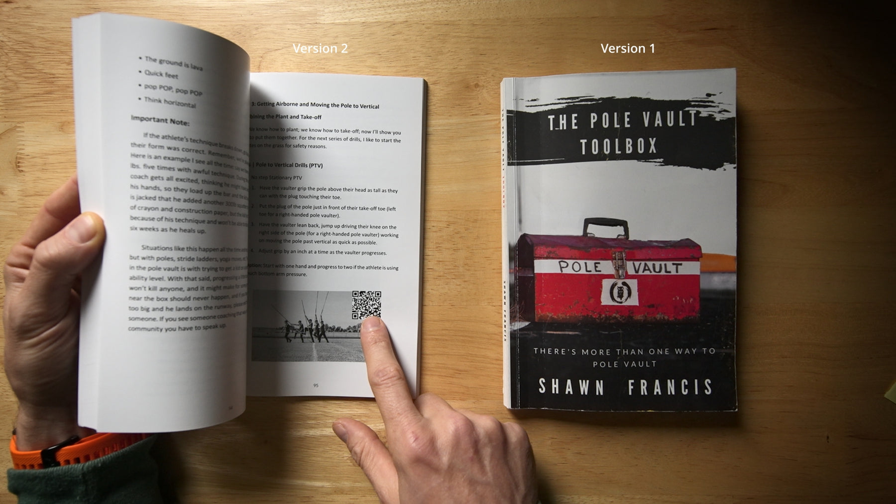 The Pole Vault Toolbox QR Code Edition Book Team Hoot Pole Vault