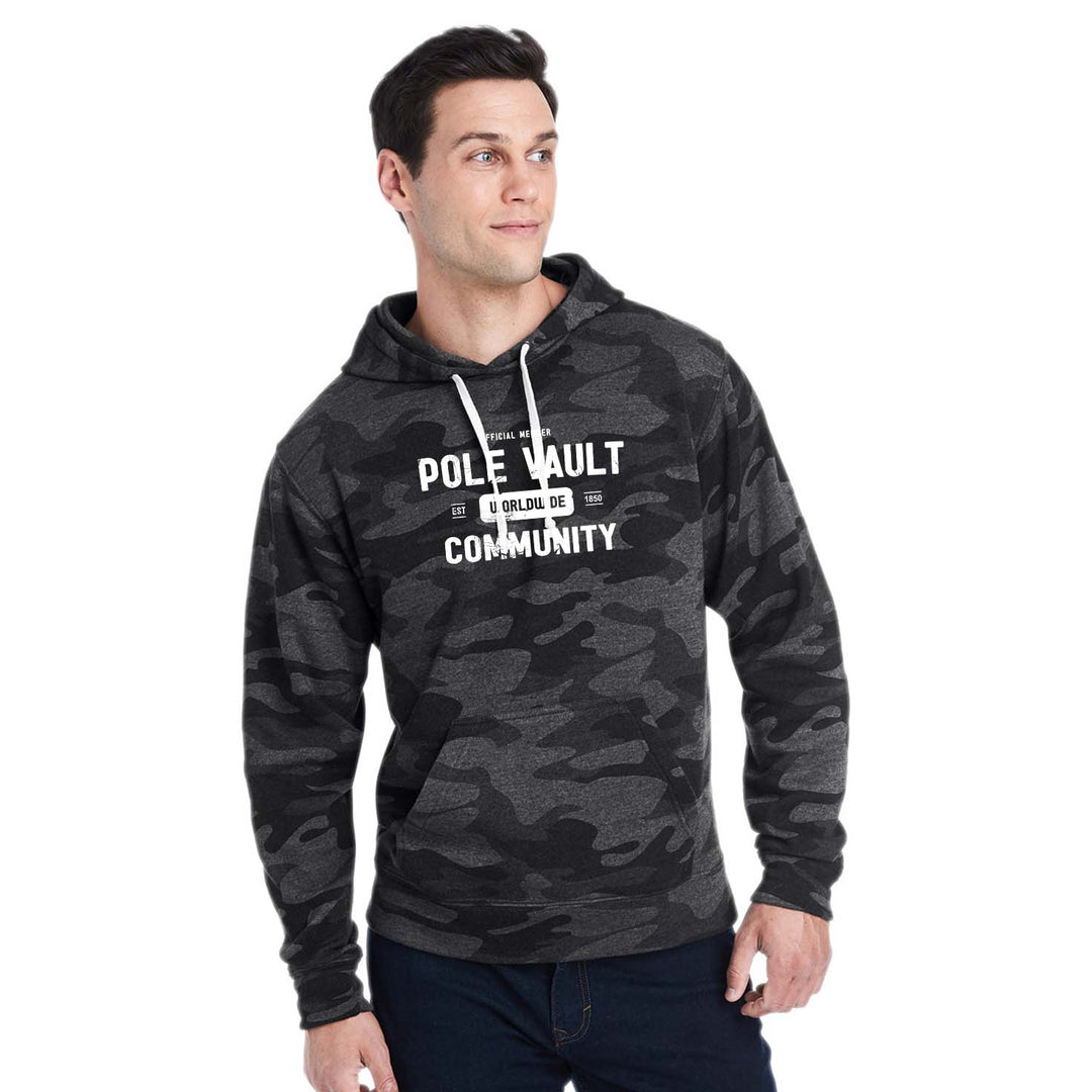 Gear Drop - Pole Vault Hoodie - Black Camo