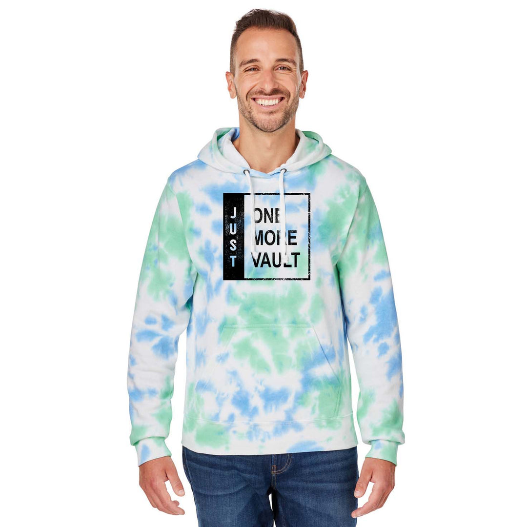 Gear Drop - Pole Vault Hoodie - Tie Dye Green/Blue