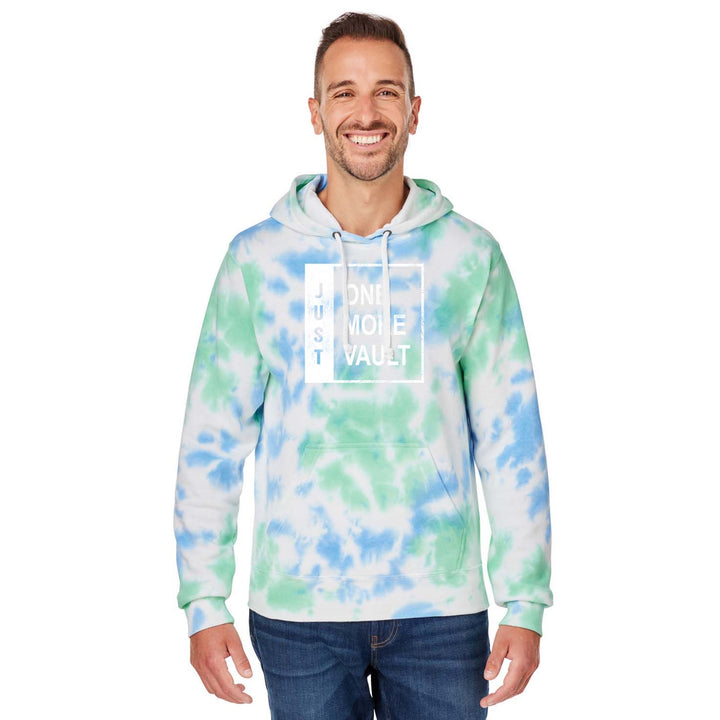 Gear Drop - Pole Vault Hoodie - Tie Dye Green/Blue