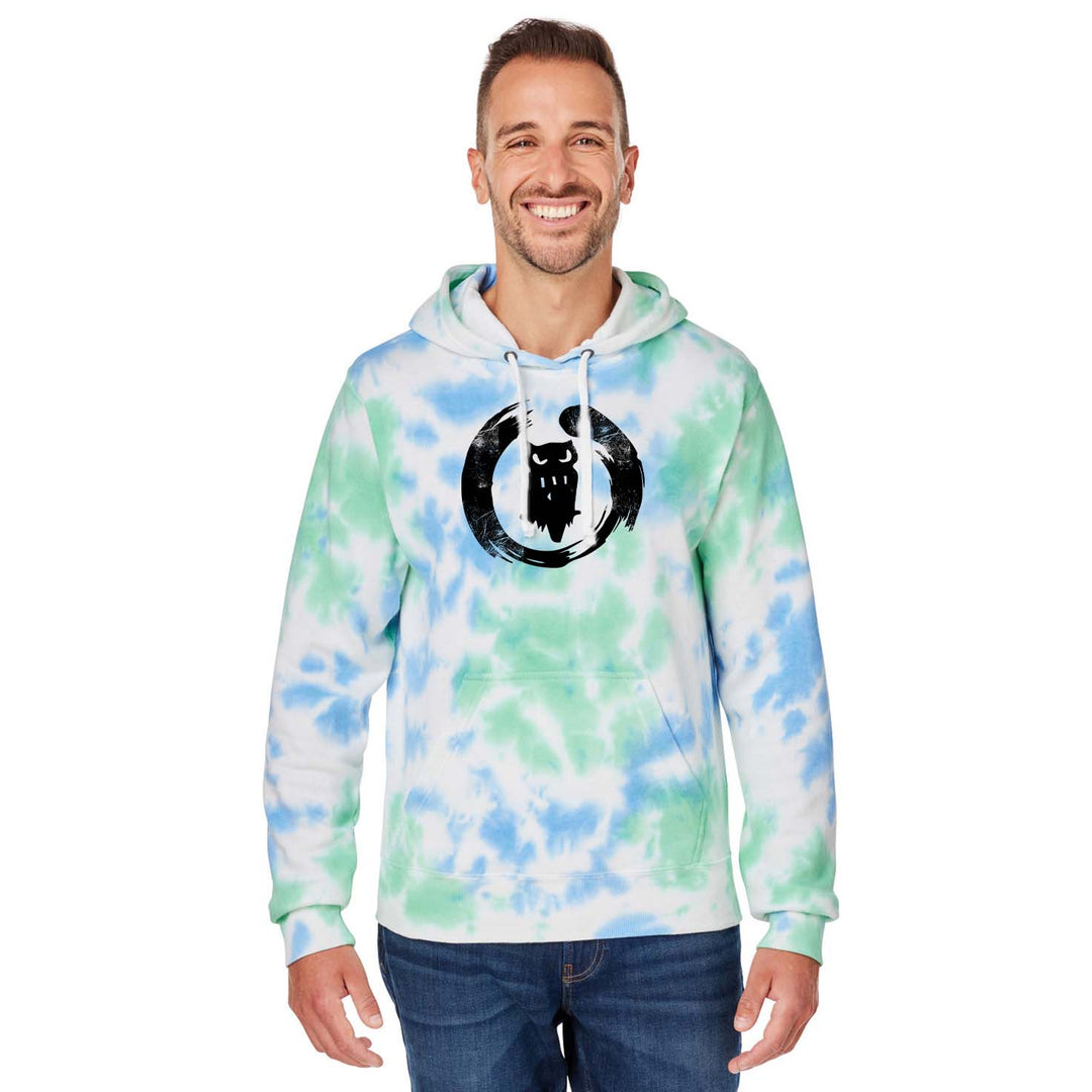 Gear Drop - Pole Vault Hoodie - Tie Dye Green/Blue