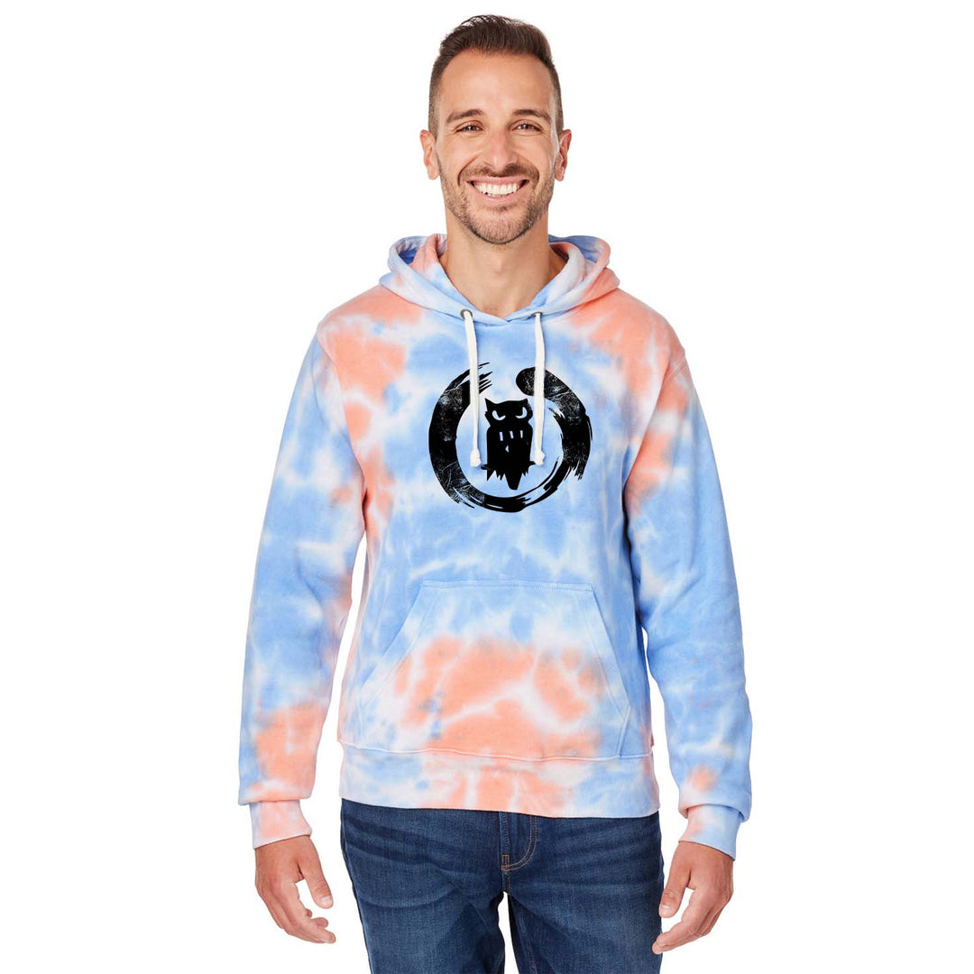 Gear Drop - Pole Vault Hoodie - Tie Dye Orange/Blue
