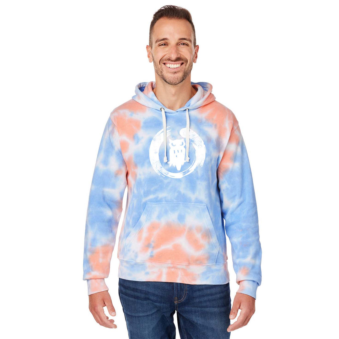 Gear Drop - Pole Vault Hoodie - Tie Dye Orange/Blue