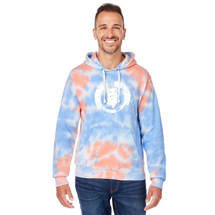 Gear Drop - Pole Vault Hoodie - Tie Dye Orange/Blue