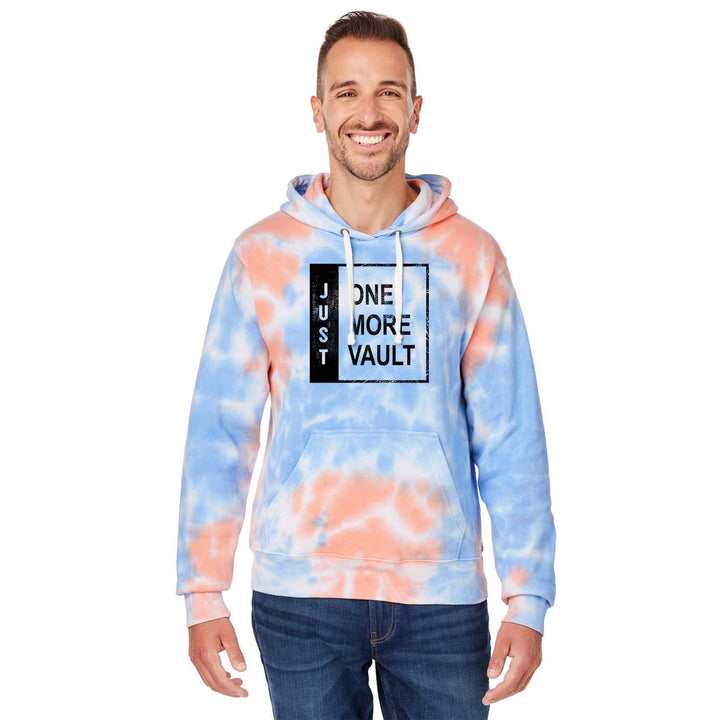 Gear Drop - Pole Vault Hoodie - Tie Dye Orange/Blue