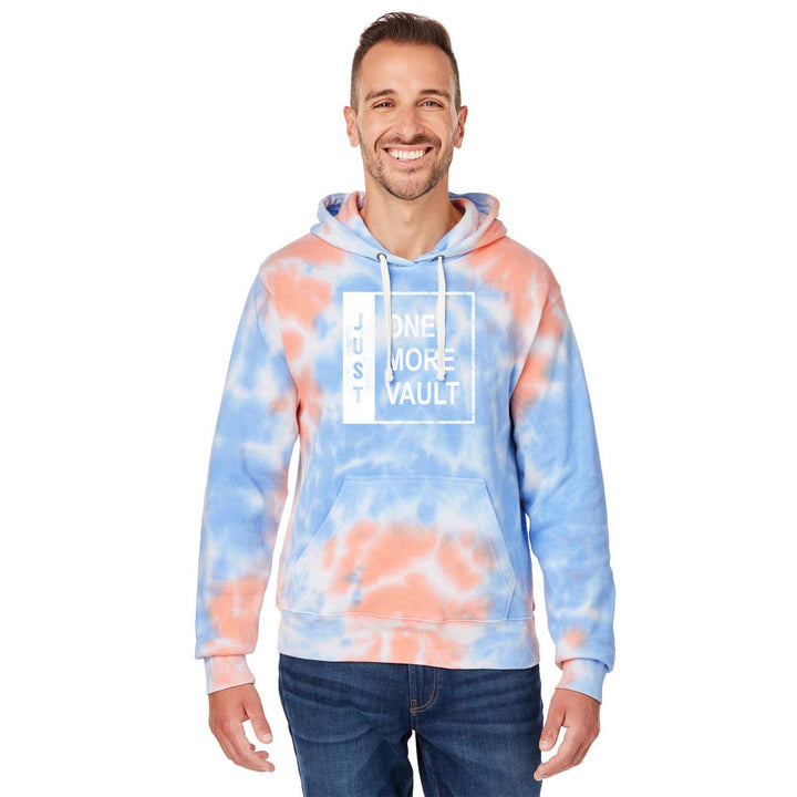 Gear Drop - Pole Vault Hoodie - Tie Dye Orange/Blue